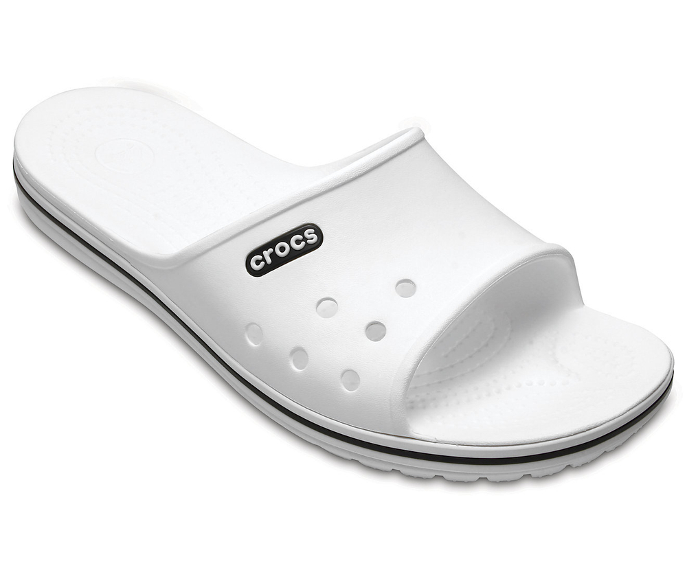 Шлепанцы Crocs Crocband II Slide Белые