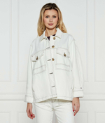 Джинсовая куртка Tommy Hilfiger - экрю(WW0WW43728)