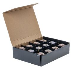 GAEM Набор из 12шт Украшение новогоднее "Шар", D 7.5 см, L34 W25 H9 см