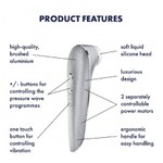 Алюминиевый клиторальный стимулятор Satisfyer High Fashion