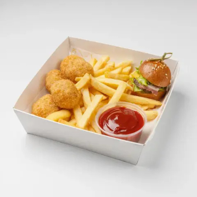 Бокс горячего приготовления с митболами