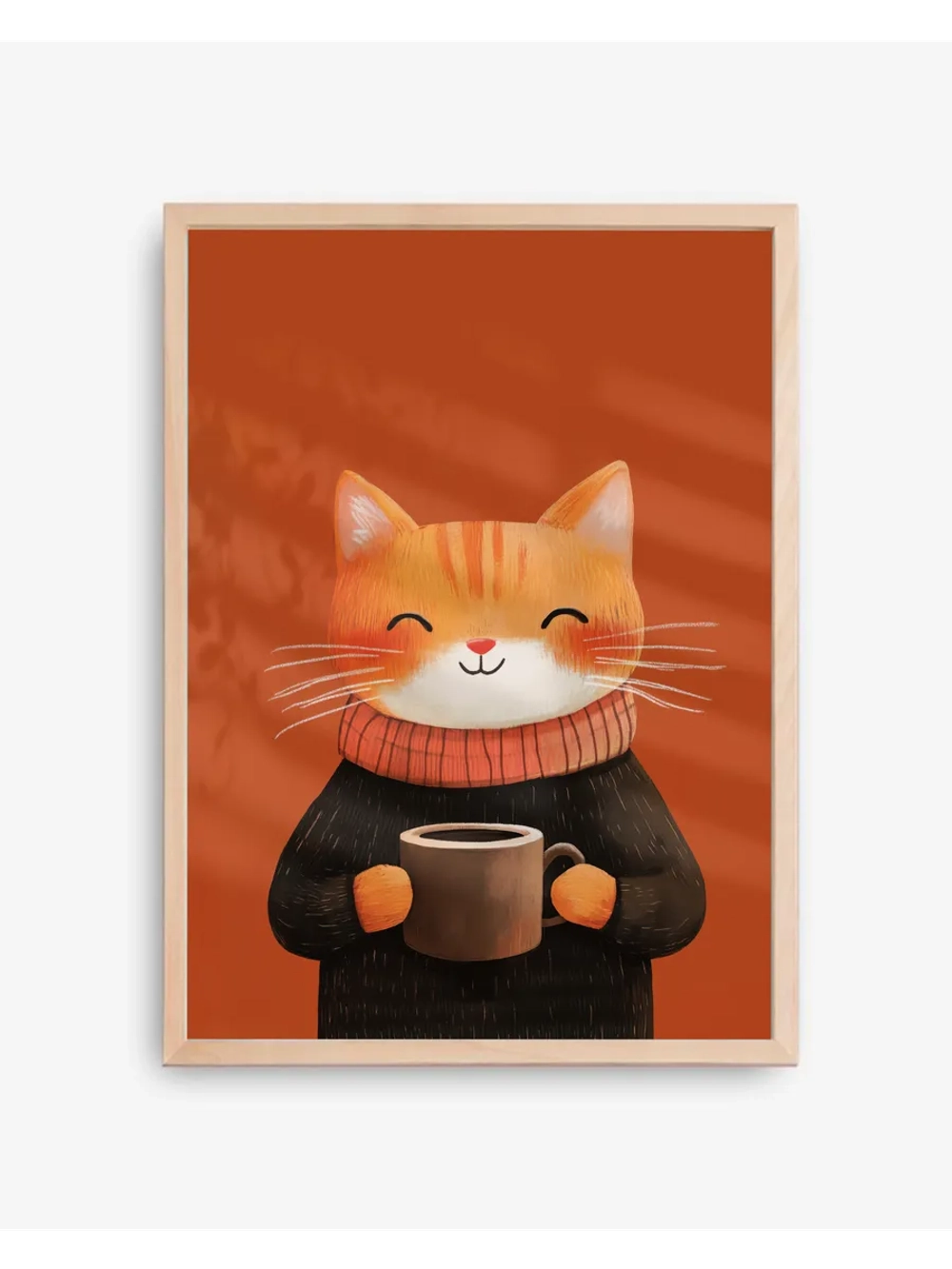 Новогодний декор постер 50х70 см на стену