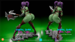 Фигурка Орк девушка ORC GIRL FROM WORLD OF WARCRAFT