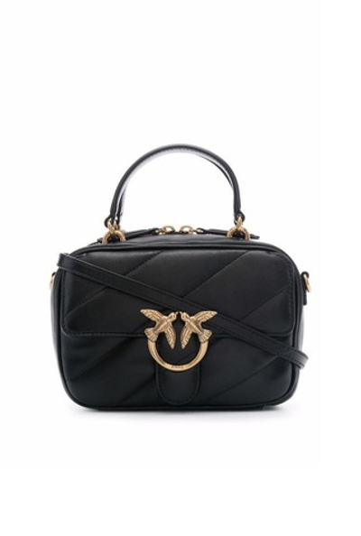 MINI SQUARE BAG MAXI QUILT – black