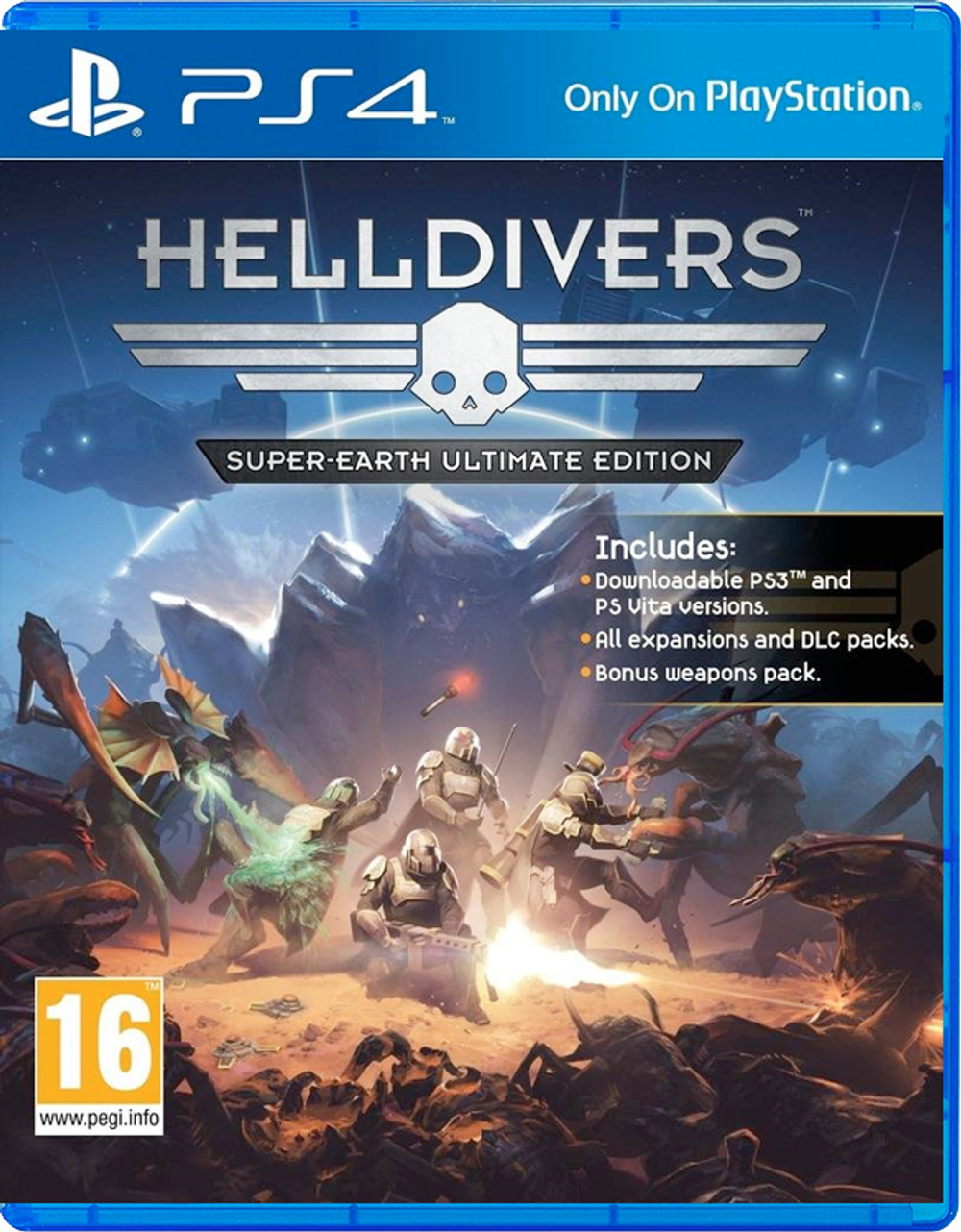 Helldivers: Super-Earth - Ultimate Edition [PS4, русская версия]