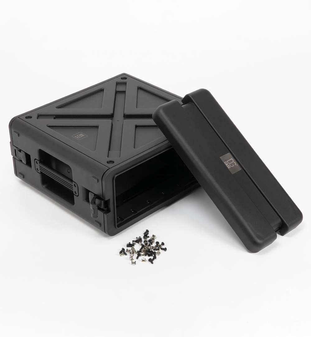 RACK | Ударопрочный пластиковый Рэковый кейс 4 юнита DGCASE@RACK4U | Внут. размеры 485*483*185мм