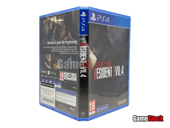 PS4 Resident Evil 4 Remake (Б/У, Полностью на русском языке, CUSA-33388)