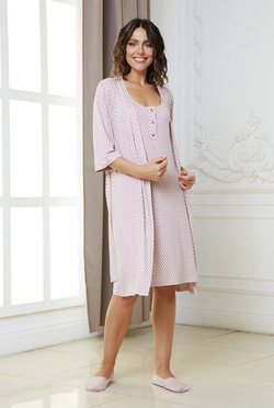 Халат Emmi с запахом вискоза