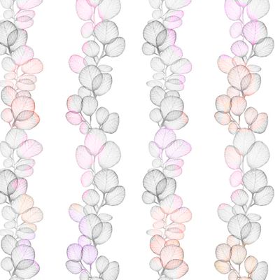 Прозрачные акварельные цветы