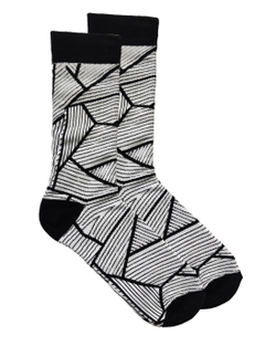 Носки р.40-45 "Geometry and Line" Leafs