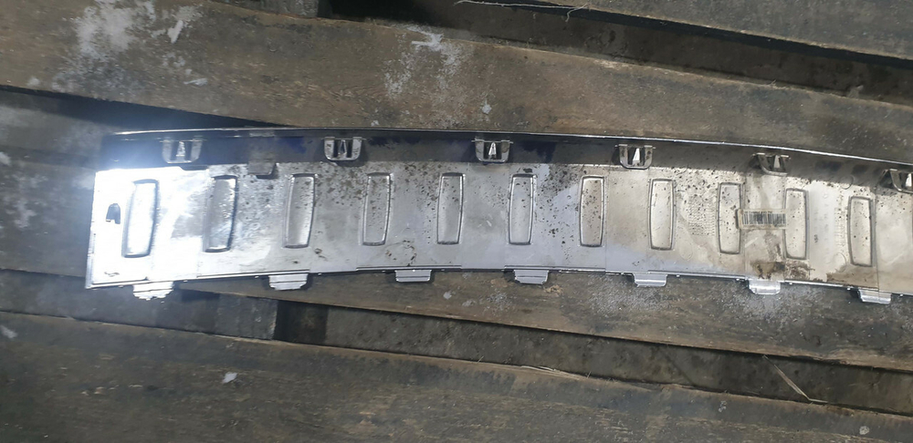 Накладка заднего бампера Mercedes GL GLS (X166) 12-16 Б/У Оригинал A1668840190