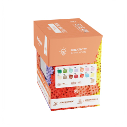 Marioinex - Мини-конструктор Waffle ПАСТЕЛЬ 300 элементов 903636