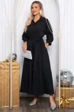 Платье Вечерняя симфония (черное) П14620-30М LT Collection