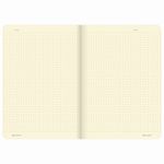 Тетрадь 48 л. в точку обложка кожзам SoftTouch, сшивка, A5 (147х210мм), ГОЛУБОЙ, BRAUBERG RAINBOW, 403883