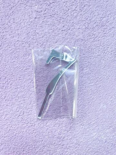 Топпер цифра «7» серебро, акрил, 8 см