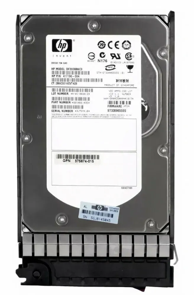 Жесткий диск HP 300GB 3G SAS 15K LFF DP 431943-004