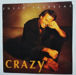 Винтажная виниловая пластинка LP Julio Iglesias Crazy (Spain 1994)