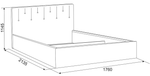 Кристи-2 (MebelSon) Кровать двухместная 1600мм