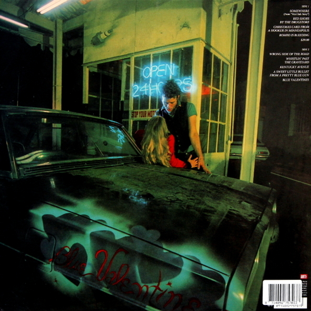 Tom Waits / Blue Valentine (Coloured Vinyl)(LP)