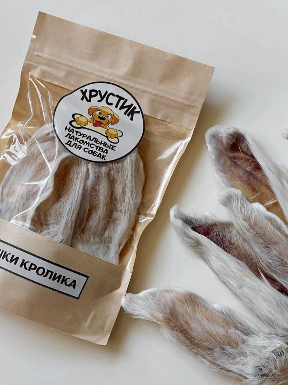 Лакомство для собак, Уши кроличьи