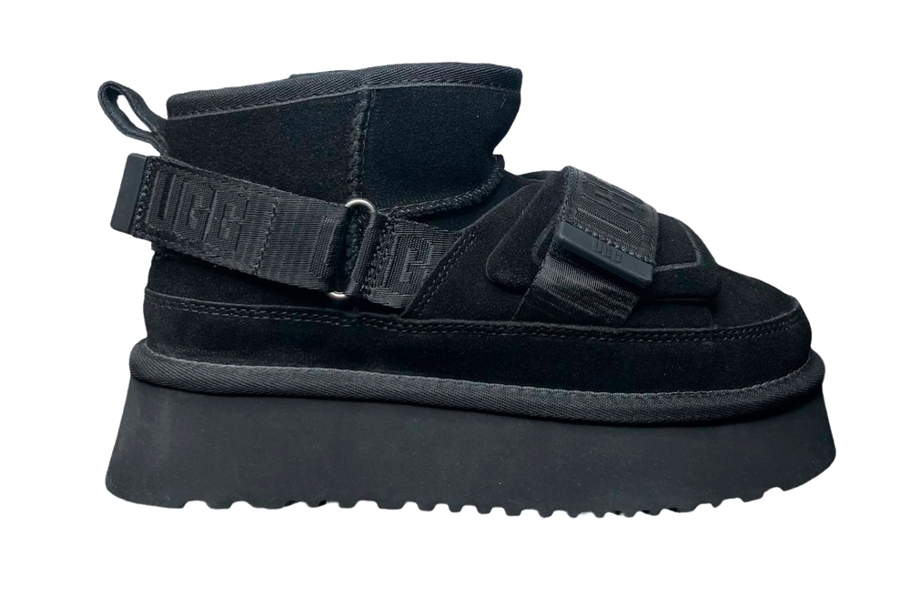 UGG Ultra Mini Hybrid Platform (Black)