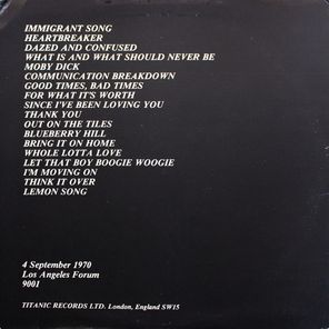 Led Zeppelin / Blueberry Hill (2LP)