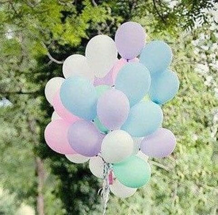 Пастельный сет из 30 шаров