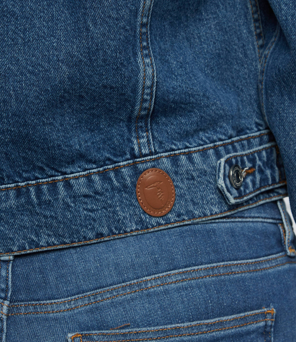 джинсовая куртка Trussardi - темно-синий(56S00754 1T005800)