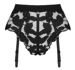 Изящные кружевные трусики-пояс Editya