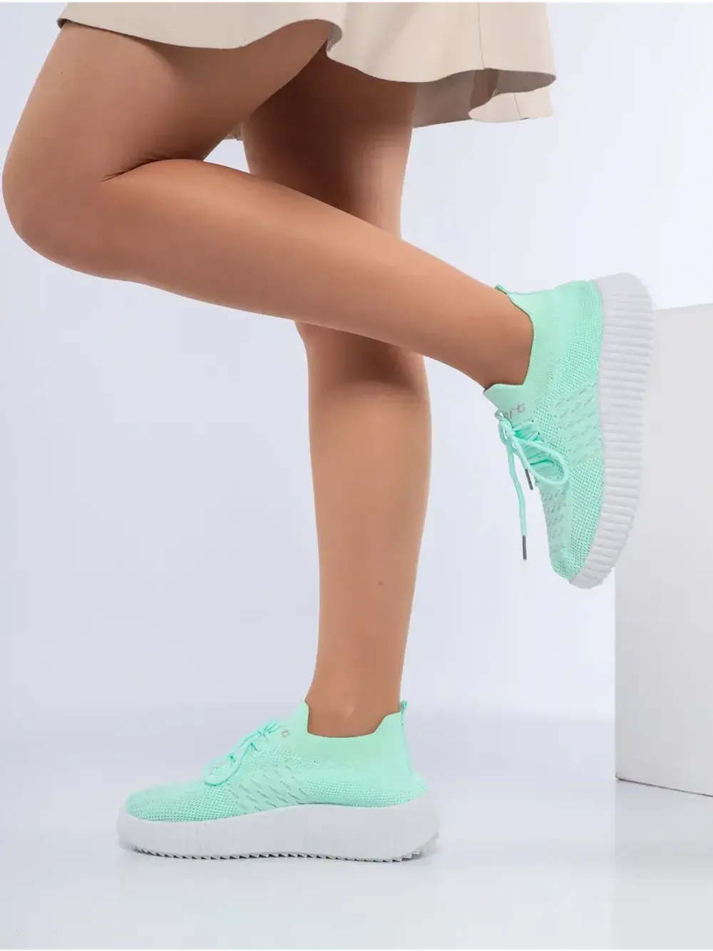 Слипоны на высокой подошве мокасины летние текстильные