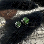 Flat Cubic Zirconia Green