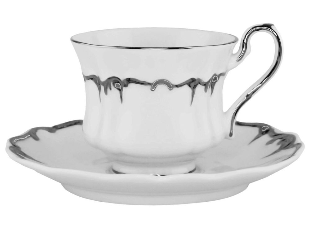 Lenardi 666-399 Чайный набор 12пр. ARGENTO в под.уп.(х4)Фарфор