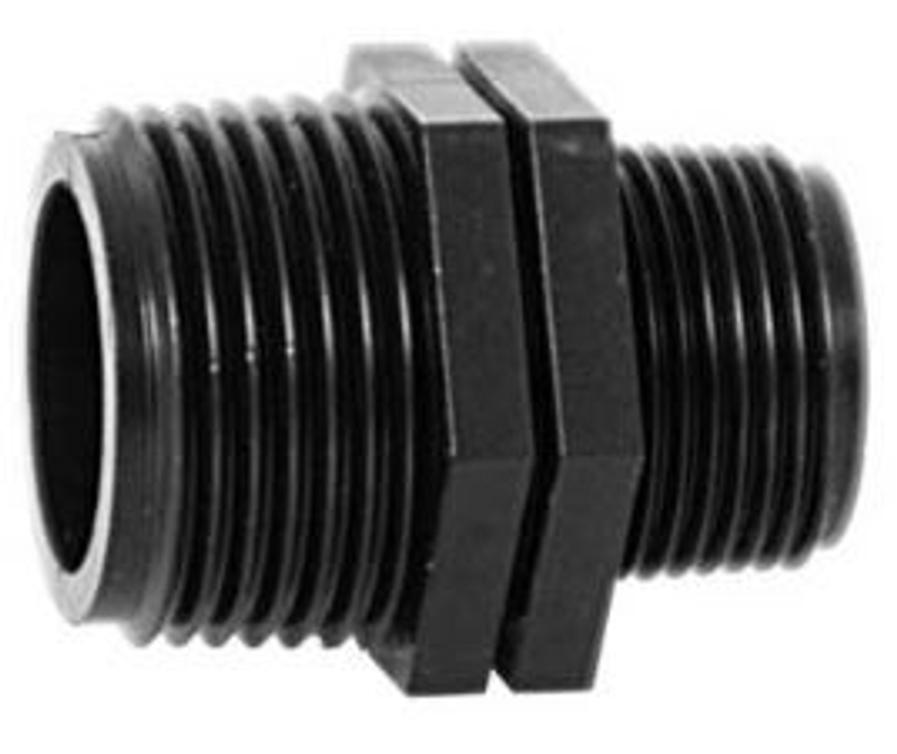 Ниппель ПНД переходной "Poelsan" Ø 4" x 3"