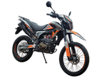 Мотоцикл Regulmoto TE 4 valve oil Черный/ оранжевый