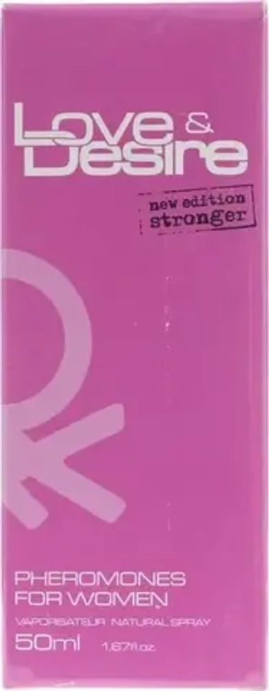 Уникальное женское ароматическое средство Love & Desire Pheromones For Women EDP 50 мл