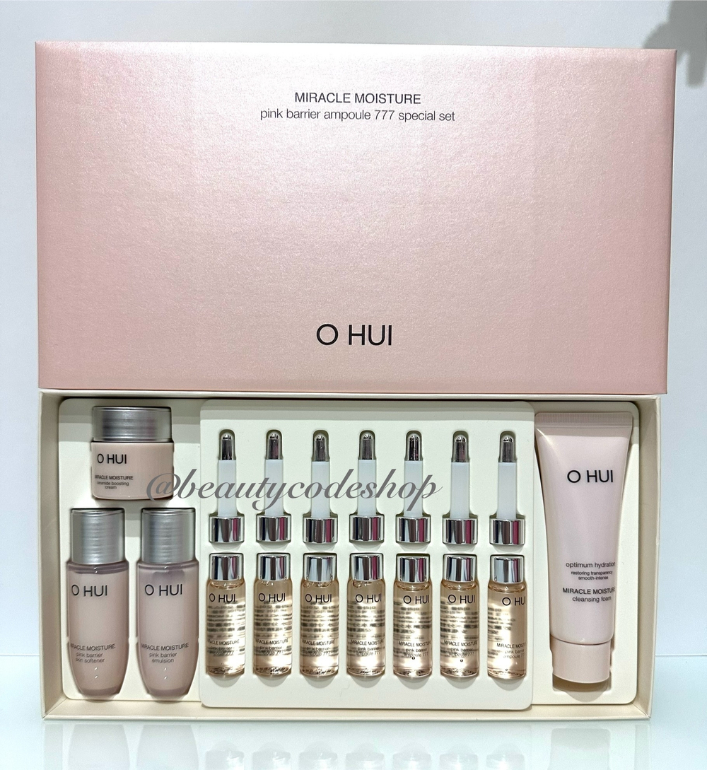 O HUI MIRACLE MOISTURE Pink Barier Ampoule