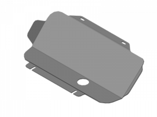 Усиленная защита Motodor картера двигателя, радиатора. 3 мм, сталь. для Great Wall Hover H5 2013-2015 арт.13104