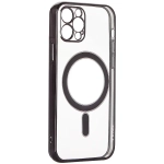 Чехол-накладка J-Case Magsafe Series для Apple iPhone 13 Pro силиконовый (черный)