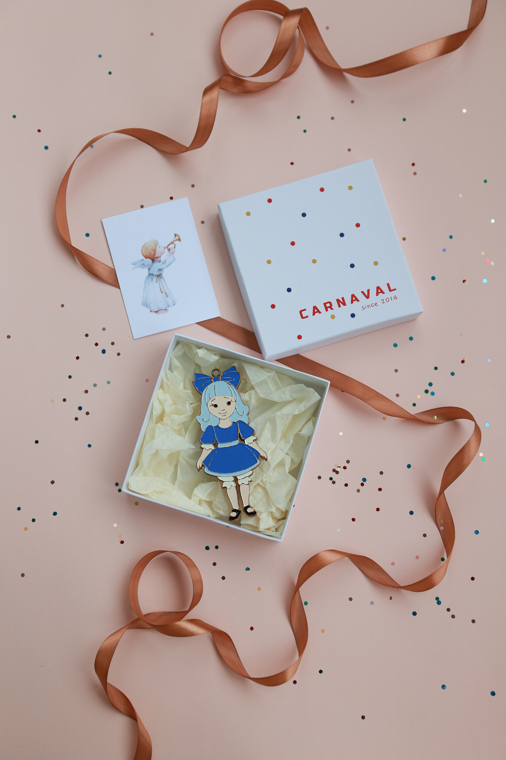 Новогодняя игрушка "Мальвина"