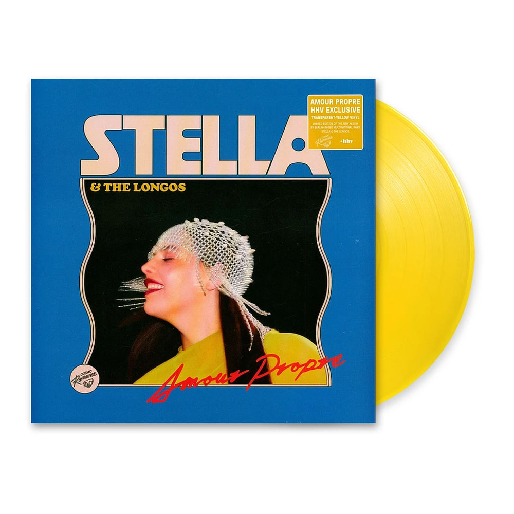 Stella & The Longos - Amour Propre - Limited Transparent Yellow LP
