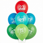 Латексный шар «23 Февраля», 36 см