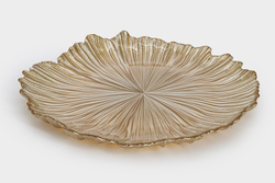 Тарелка закусочная 21см Anna Lafarg Ray золотистая