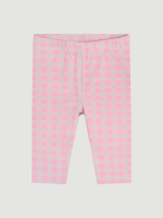 Комплект Mjölk Свитшот Steel Grey/Легинсы Клетка розовая