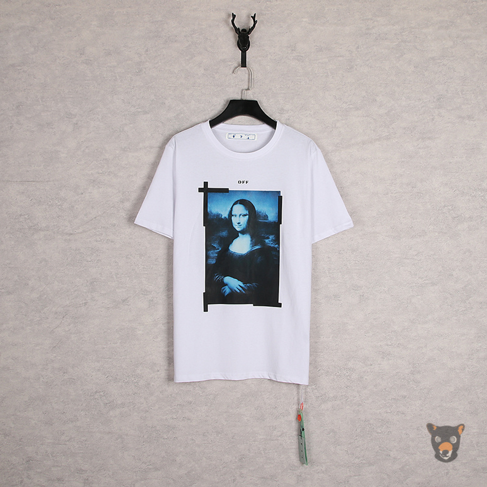 Футболка Off-White "Mona Lisa"