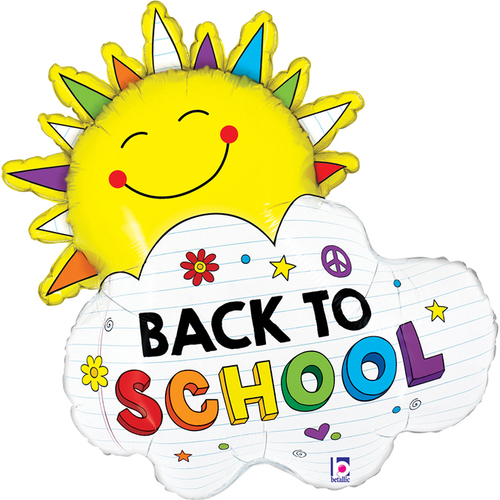 Gr (31''/79 см) Фигура, Солнце, Снова в Школу, 1 шт.