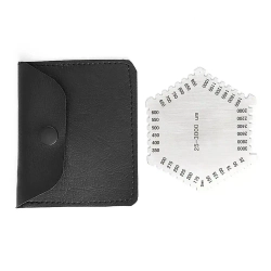 Толщиномер гребенка измерительная толщины мокрого слоя краски 25-3000 В футляре.