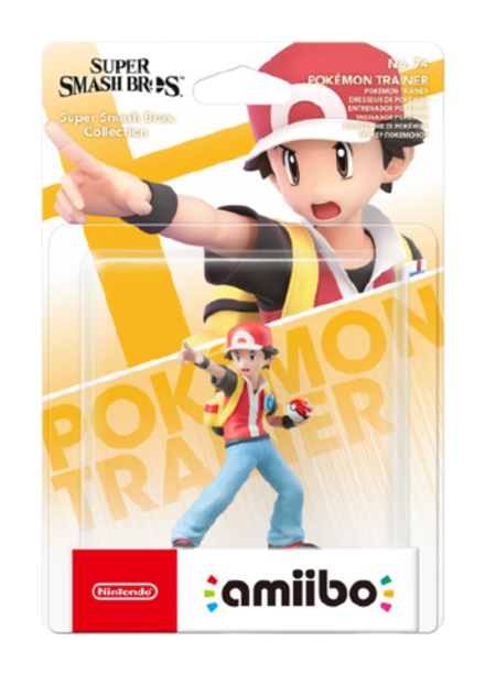 Фигурка Amiibo - Тренер Покемонов Pokemon Trainer Super Smash Bros Коллекция