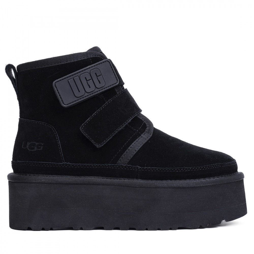 UGG Neumel Platform Buckle Black