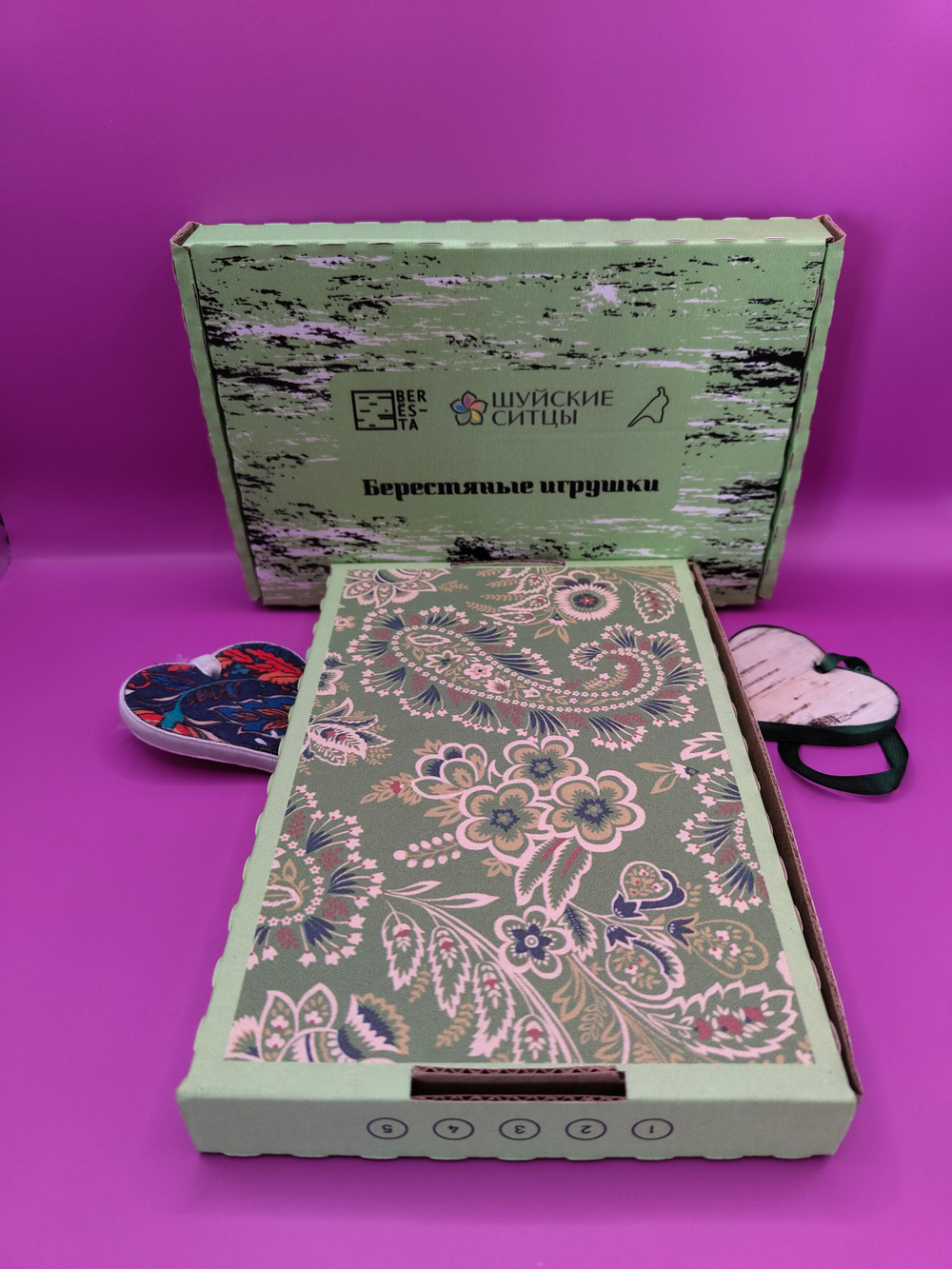Берестяные игрушки. Малые формы, новогодние.
