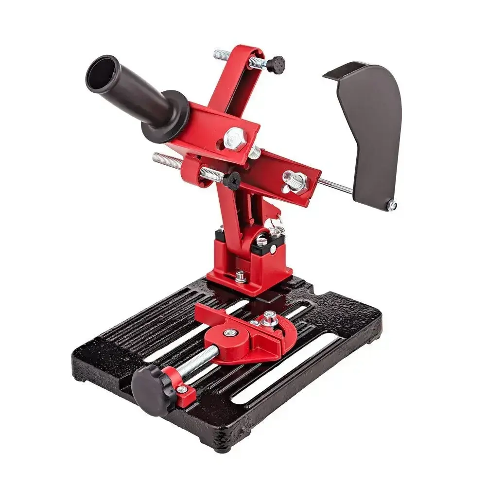 Стойка для крепления болгарки ушм NUMBER ONE NAGS-150 для УШМ 100 - 150мм с защитным кожухом и струбциной, инструменты для ремонта и строительства.